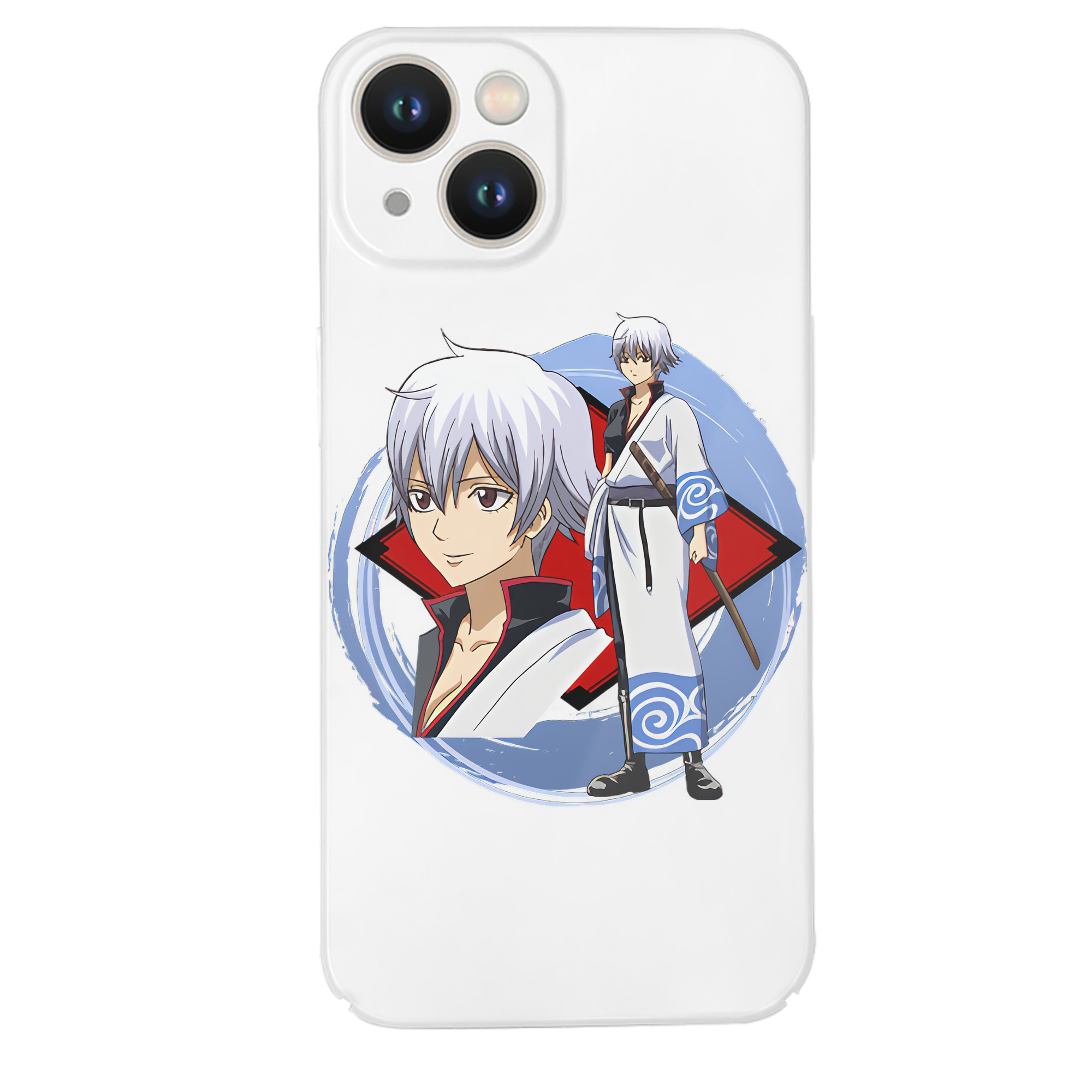 （画像用） ぎんたま 坂田銀時（さかたぎんとき） 神楽 志村新八（しむら しんぱち） GINTAMA Sakata Gintoki Kagura Shimura Shinpachi 【iPhone 14シリーズ対応】ハードケース